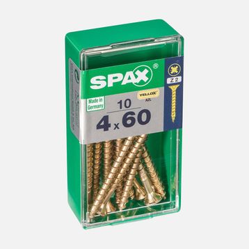 Spax Sarı 4x60 mm Havşa Vida