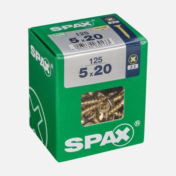 Spax Sarı 5x20 mm Havşa Vida