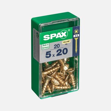 Spax Sarı 5x20 mm Havşa Vida