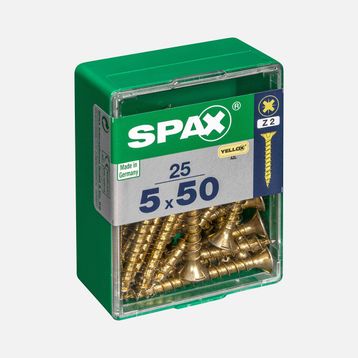Spax Sarı 5x50 mm Havşa Vida