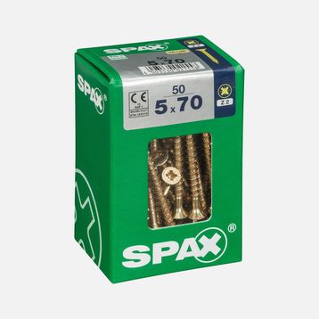 Spax Sarı 5x70 mm Havşa Vida