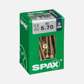 Spax Sarı 5x70 mm Havşa Vida