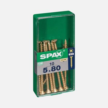 Spax Sarı 5x80 mm Havşa Vida