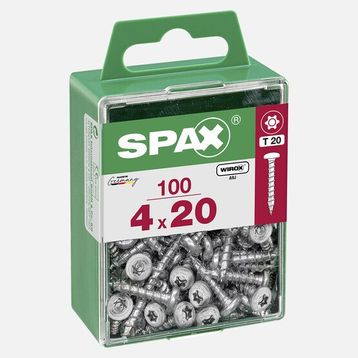 Spax Yuvarlak Başlı 4x20 mm Galvaniz
