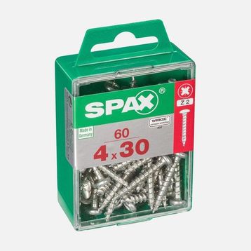 Spax Yuvarlak Başlı 4x30 mm Galvaniz