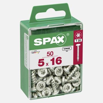 Spax Yuvarlak Başlı 5x16 mm Galvaniz