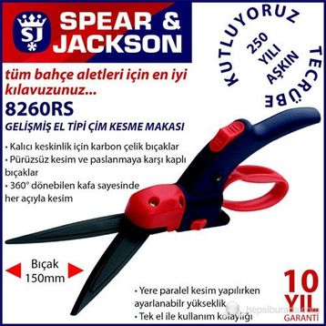 Spear and Jackson 8260RS Çim Kesme Makası