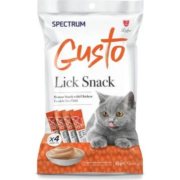 Spectrum Gusto Tavuklu 4x15 GR Sıvı Kedi Ödül Maması