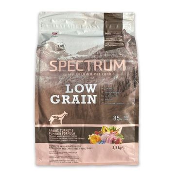 Spectrum Low Grain 2.5 kg Tavşan Hindi Kabaklı Orta ve Büyük Irk Köpek Maması