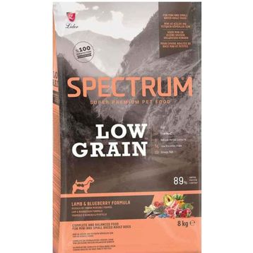Spectrum Low Grain 8+1 kg Small Mini Kuzu ve Yaban Mersini Küçük Irk Köpek Maması