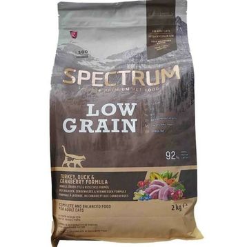 Spectrum Low Grain Hindili Ördekli ve Yaban Mersinli 2 kg Yetişkin Kedi Maması