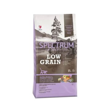 Spectrum Low Grain Somonlu Hamsili Kızılcıklı Kısırlaştırılmış 12 kg Tüm Irklar İçin Yetişkin Kuru Kedi Maması