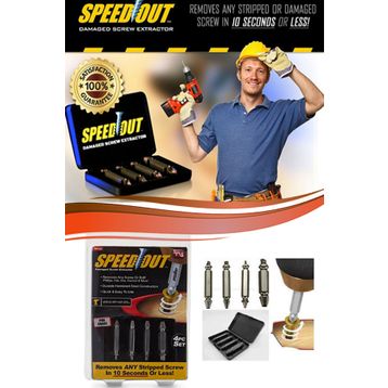 Speed Out Hasar Görmüş Vida Çıkarıcı