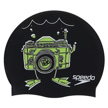 Speedo 8 08386A247 Slogan Prt Cap Ju Graphic Assorted Bone