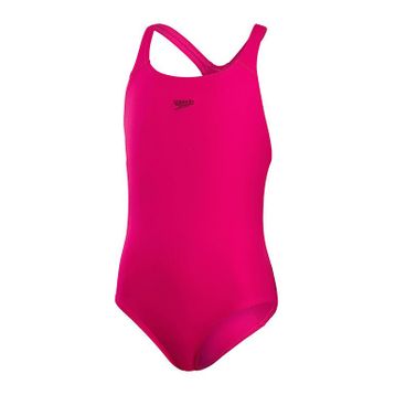 Speedo 8-13457B495 Pembe Eco End Medalist Kız Çocuk Yüzücü Mayosu