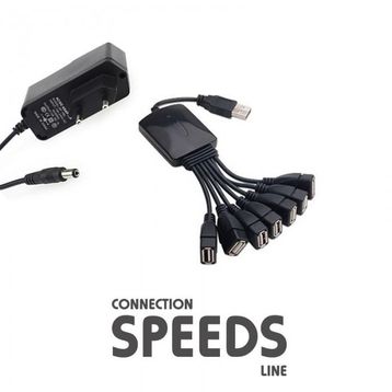 Speeds AG-HU77 Usb Adaptörlü Çoklayıcı
