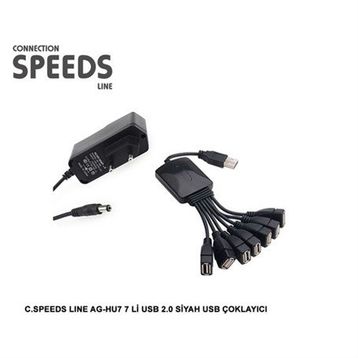 Speeds AG-HU77 Usb Adaptörlü Çoklayıcı