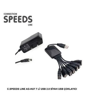 Speeds AG-HU77 Usb Adaptörlü Çoklayıcı