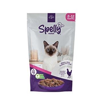 Spelly 85 gr Yavru Kedi Yaş Mama Tavuklu