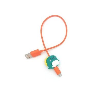 Spelt Dino Figür Kaplama Şarj Kablosu Ucu Koruyucu