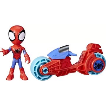 Spider F6777-F7459 And Hıs Amazıng Frıends Motorsiklet ve Figür Spidey