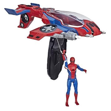 Spiderman Jeti ve Aksiyon Figürü