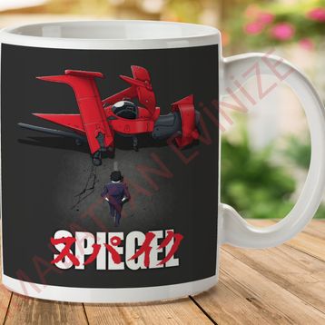 Spiegel Kovboy Bebop Akira Baskılı Kupa