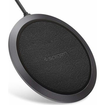Spigen 000CH23122 İOS 7.5 W Android 10 W QI Sertifikalı Tüm Cihazlar İle Uyumlu Essential F308W Hızlı Kablosuz Şarj Cihazı