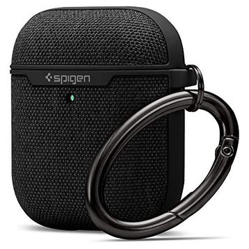 Spigen 074CS27030 Apple AirPods 2/1 Nesil Uyumlu Urban Fit Black Kılıf