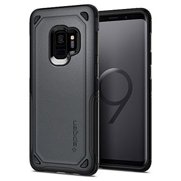 Spigen 592CS22844 Samsung Galaxy S9 Hybrid Armor Graphite Gri Kılıf