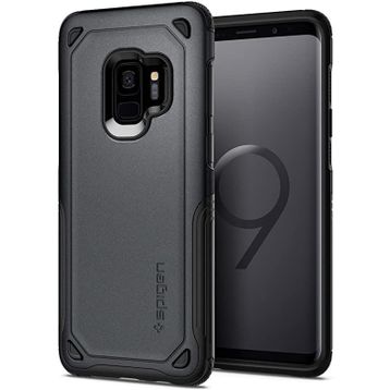 Spigen 592CS22844 Samsung Galaxy S9 Hybrid Armor Graphite Gri Kılıf