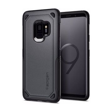 Spigen 592CS22844 Samsung Galaxy S9 Hybrid Armor Graphite Gri Kılıf