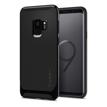 Spigen 592CS22855 Samsung Galaxy S9 Neo Hybrid Shiny Siyah Kılıf