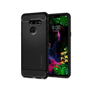 Spigen A32CS25979 LG G8 ThinQ Rugged Armor Matte Black Kılıf