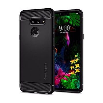 Spigen A32CS25979 LG G8 ThinQ Rugged Armor Matte Black Kılıf