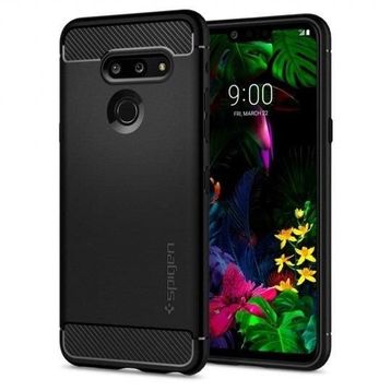 Spigen A32CS25979 LG G8 ThinQ Rugged Armor Matte Black Kılıf