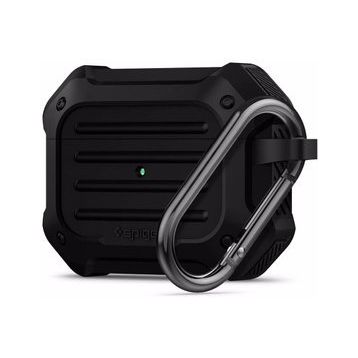 Spigen ASD00537 Apple AirPods Pro Tough Armor Black Telefon Kılıfı