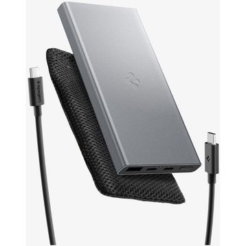 Spigen EA2210 10000 mAh Hızlı Şarj Gri Powerbank