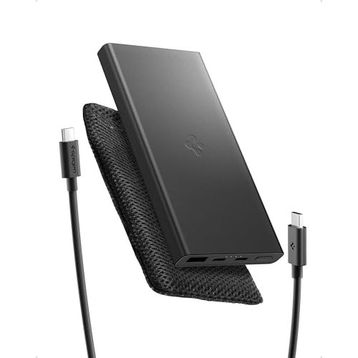 Spigen EA2210 10000 mAh Hızlı Şarj Siyah Powerbank
