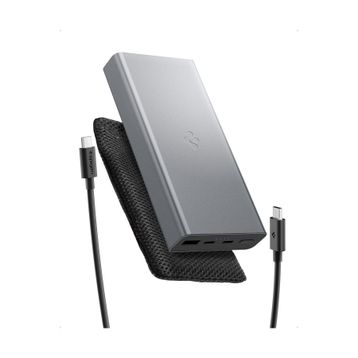 Spigen EA3020 ABA09434 20000 mAh Hızlı Şarj Gri Powerbank