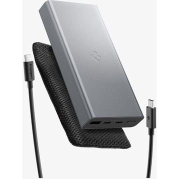 Spigen EA3020 ABA09434 20000 mAh Hızlı Şarj Gri Powerbank