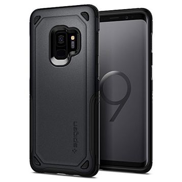 Spigen Galaxy S9 Hybrid Armor Graphite Gray Kılıf