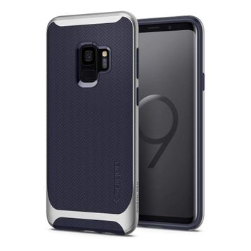 Spigen Galaxy S9 Neo Hybrid Silver Arctic Kılıf