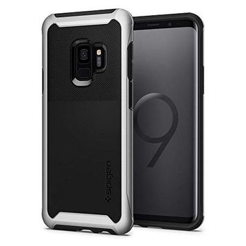 Spigen Galaxy S9 Neo Hybrid Silver Arctic Kılıf