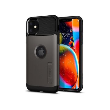 Spigen Iphone 11 Slim Armor Gunmetal Telefon Kılıfı