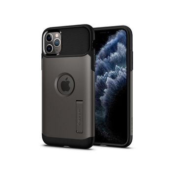 Spigen Iphone 11 Slim Armor Gunmetal Telefon Kılıfı