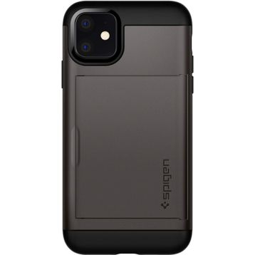 Spigen Iphone 11 Slim Armor Gunmetal Telefon Kılıfı