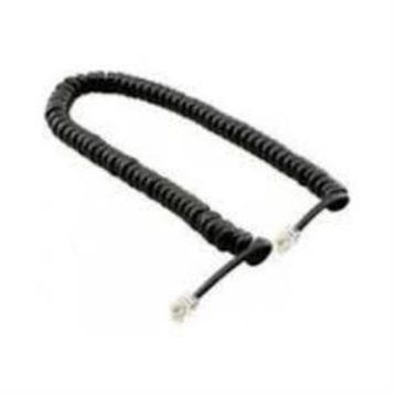 Spiral Karel Siyah Pluglu 30 cm Ahize Kordonu
