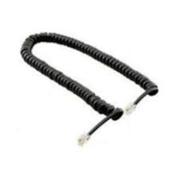 Spiral Siyah Pluglu 30 cm Ahize Kordonu