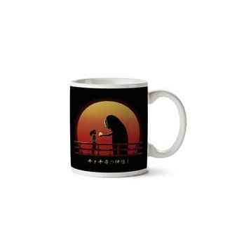 Spirited Away Chihiro on Sunset Baskılı Kupa